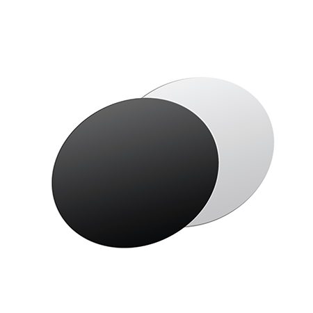 Подложка "Круг" черно-белая d350*2.5мм, Asdecor