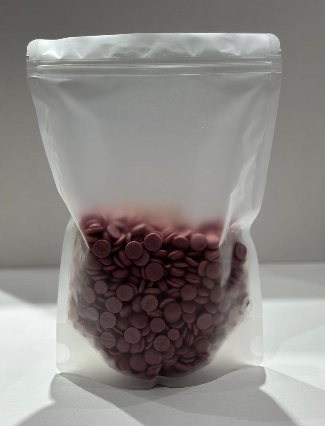 Каллебаут шоколад рубиновый Ruby 47,3%,-500гр.