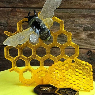 Молд силиконовый "Пчелиные соты"