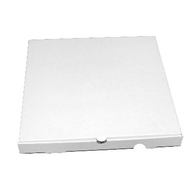 Коробка для пиццы белая, картон 33*33*4