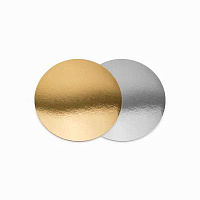Подложка золото/серебро d20*2,5см, ASDecor