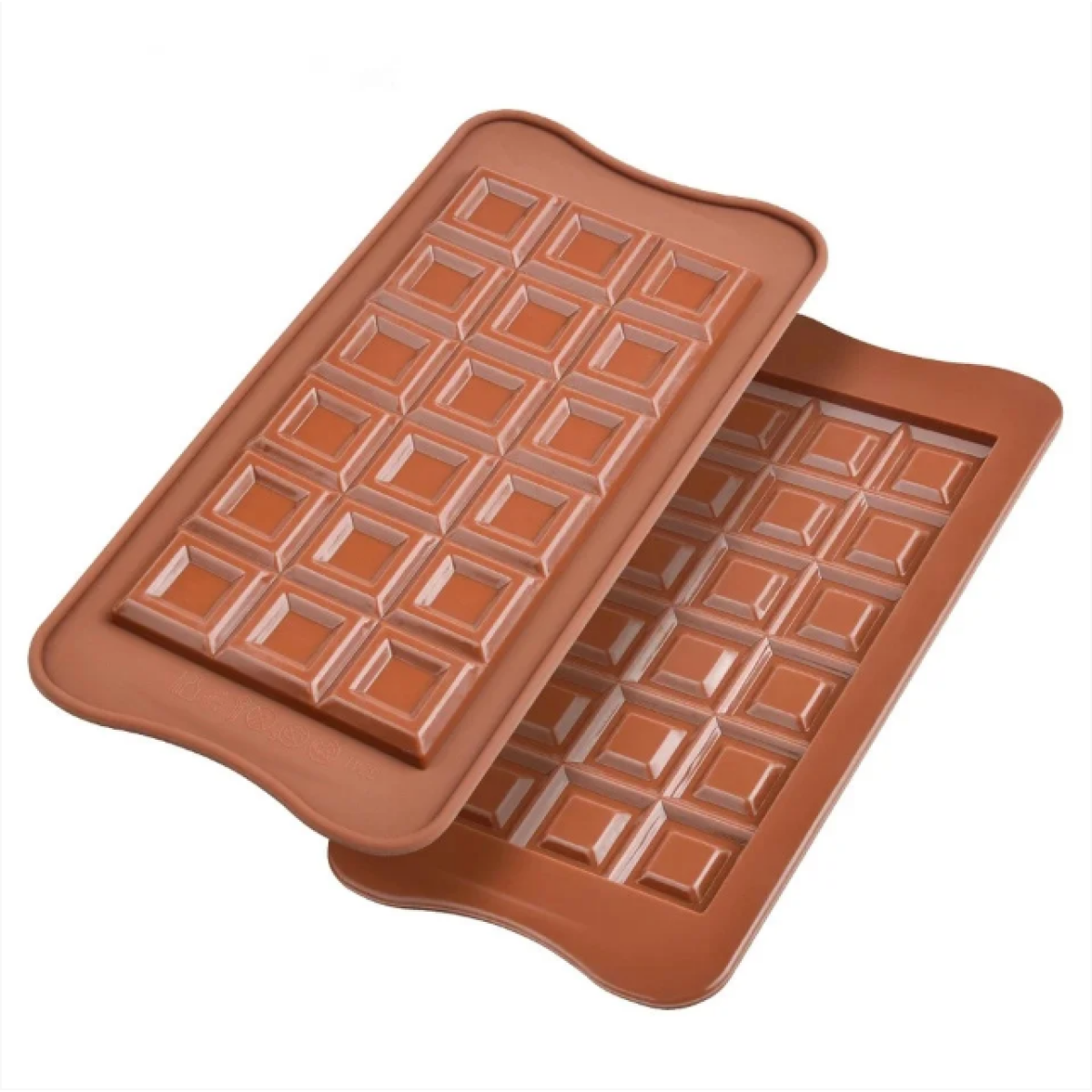 Форма силиконовая для шоколада "Плитка шоколада традиционная"
