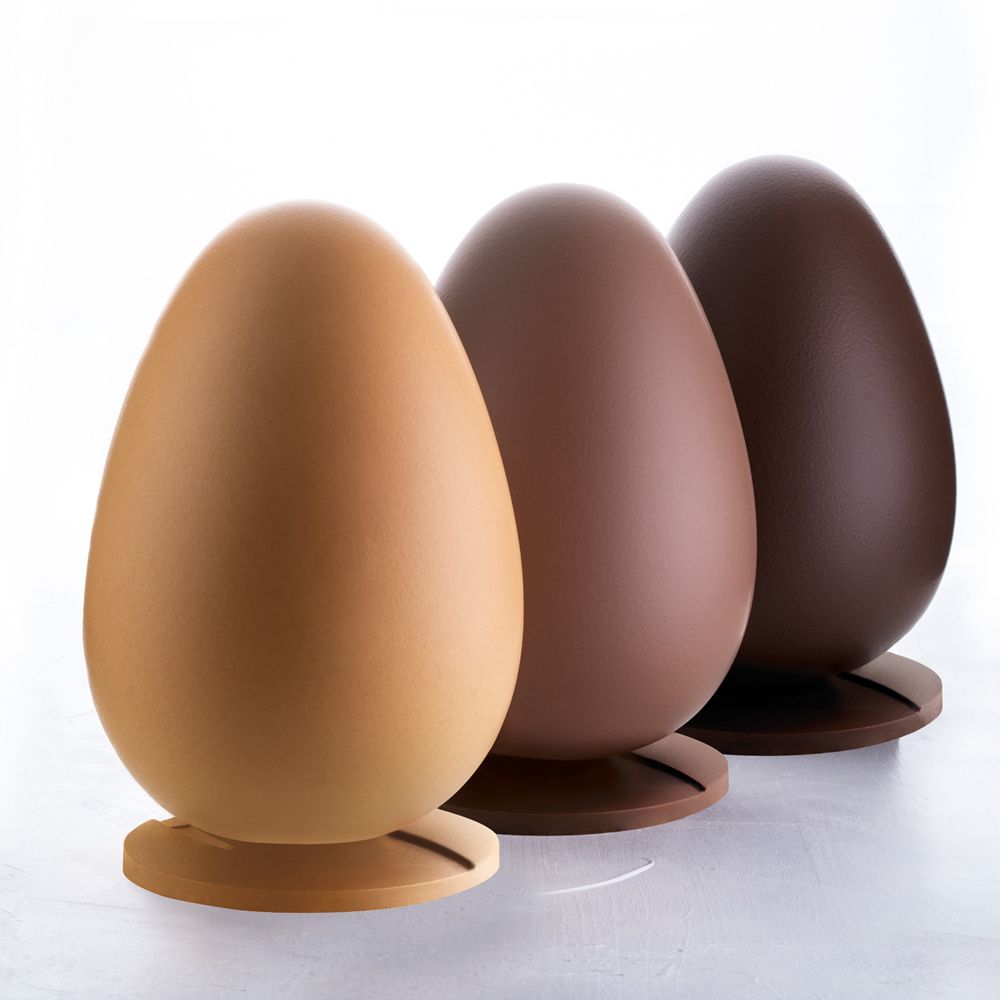 Форма пластиковая для шоколада "Яйцо PURE" d138*216мм, Pavoni