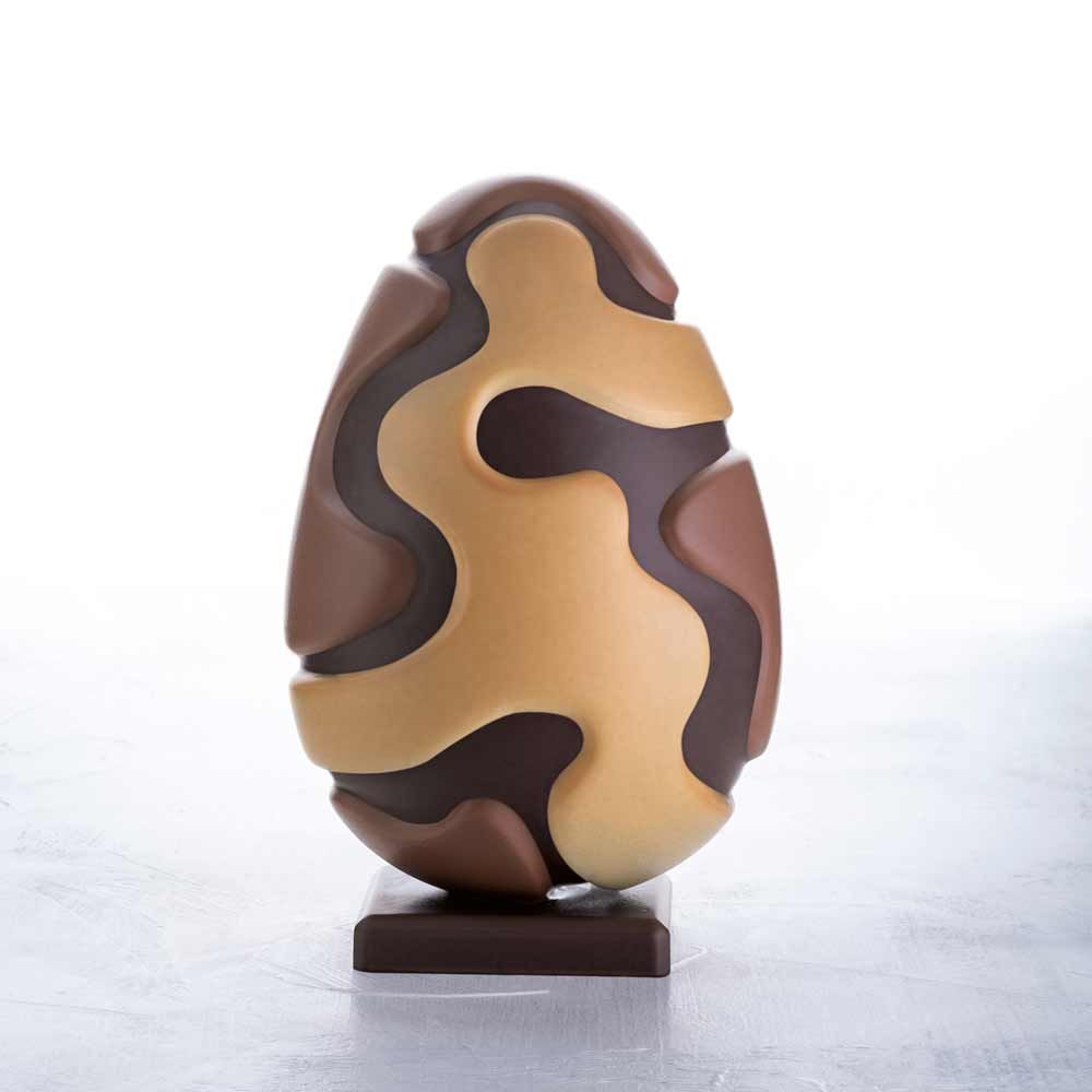 Форма пластиковая для шоколада "Яйцо Flow" d138*216мм, Pavoni