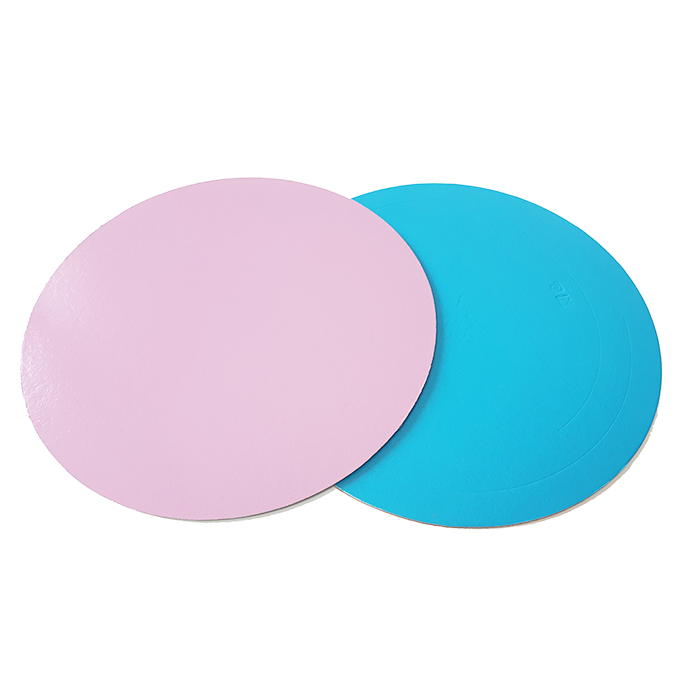 Подложка "Круг" розово-голубая d220*2.5мм,  Финнвак